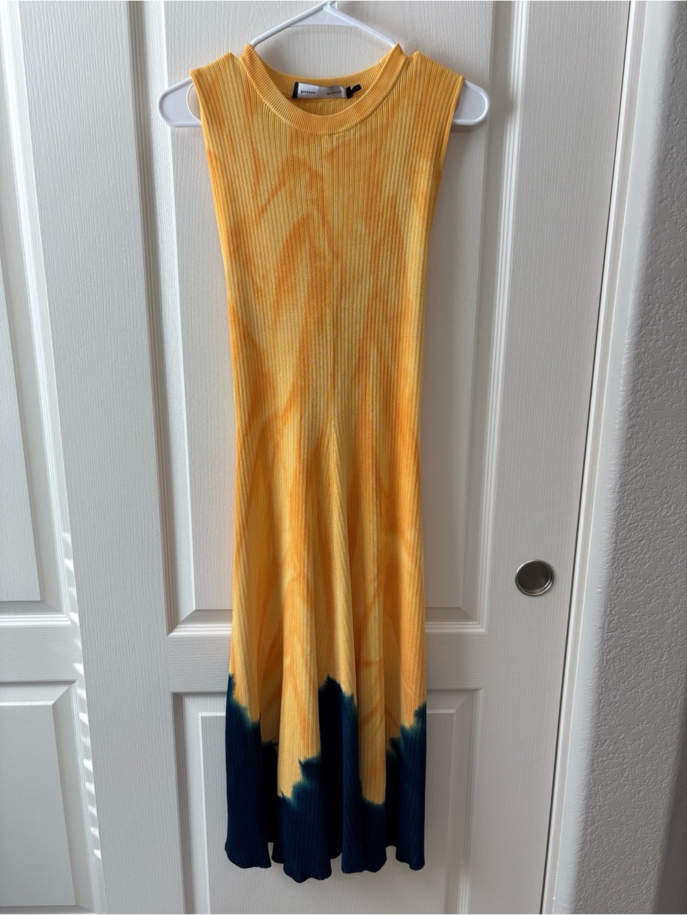 Proenza Schouler Tie Dye Knotted Back Midi Dress Womenโs Size Medium